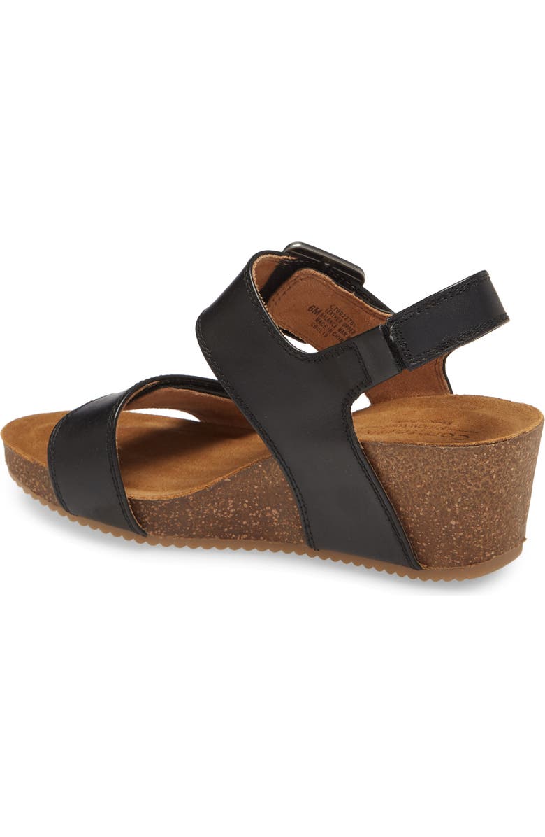 Comfortiva Emberly Wedge Sandal, Alternate, color,