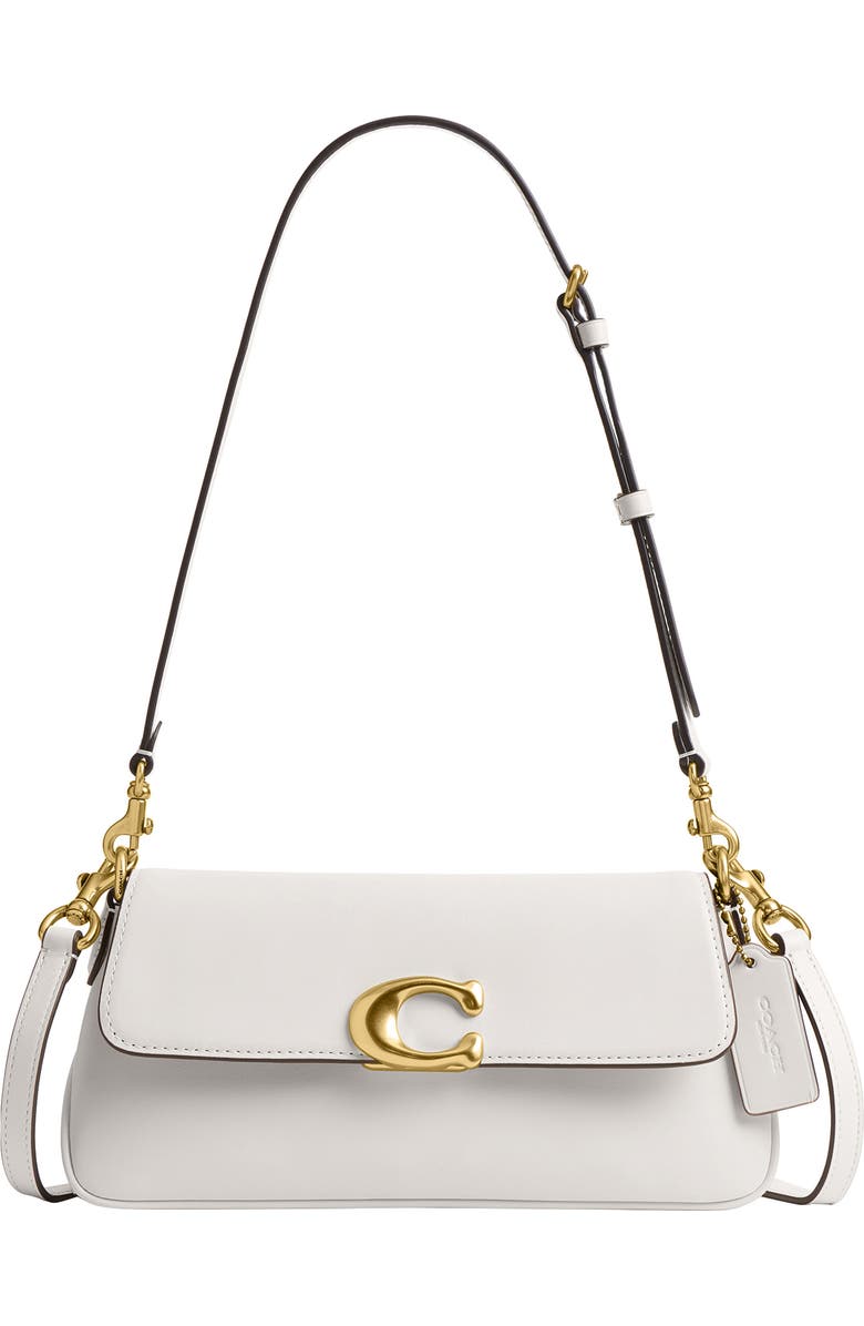 COACH Jet Shoulder Bag, Main, color, Chalk