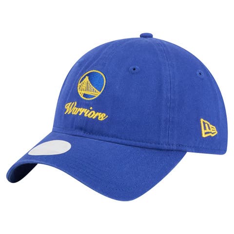 Women's New Era  Royal Golden State Warriors Gameday Preppy 9TWENTY Adjustable Hat