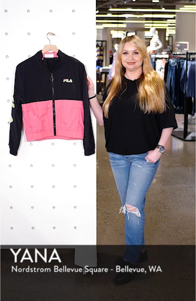 Miguela Colorblock Windbreaker Jacket, sales video thumbnail