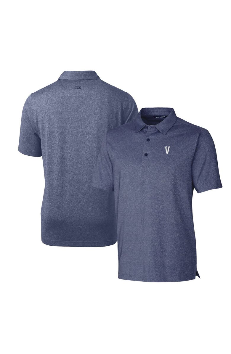 Cutter & Buck Men's Cutter & Buck Heather Blue Villanova Wildcats Forge Stretch Polo, Main, color, 