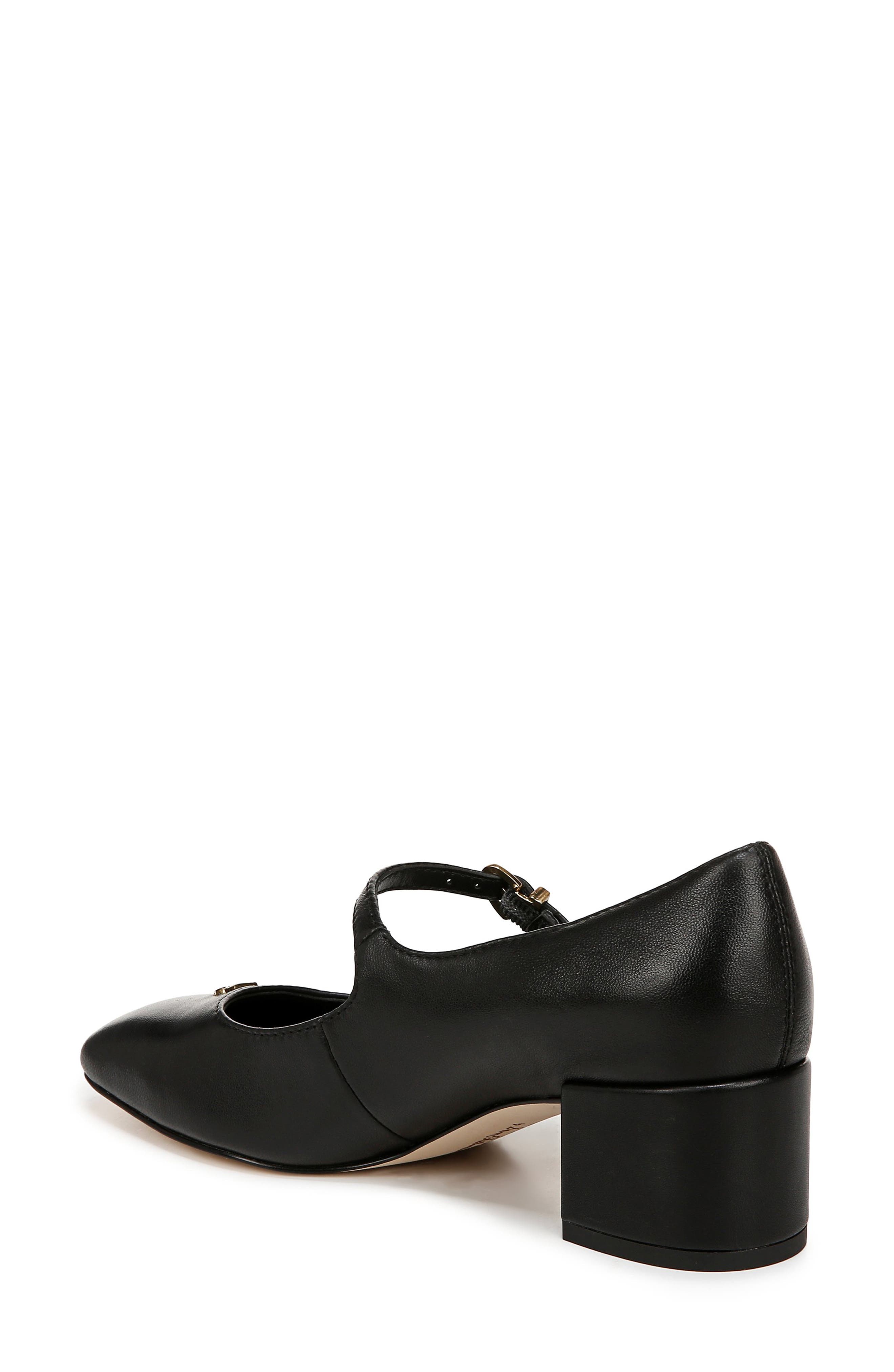 Eloisa Mary Jane Pump, Alternate, color, BLACK LEATHER