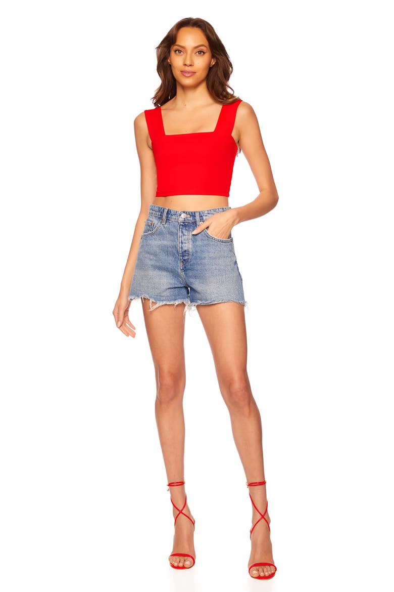 Crop Tank, Alternate, color, PERFECT RED