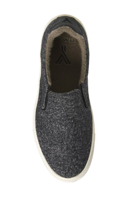 Yy Nation Nimbo Wool Blend Loafer In Charcoal/white