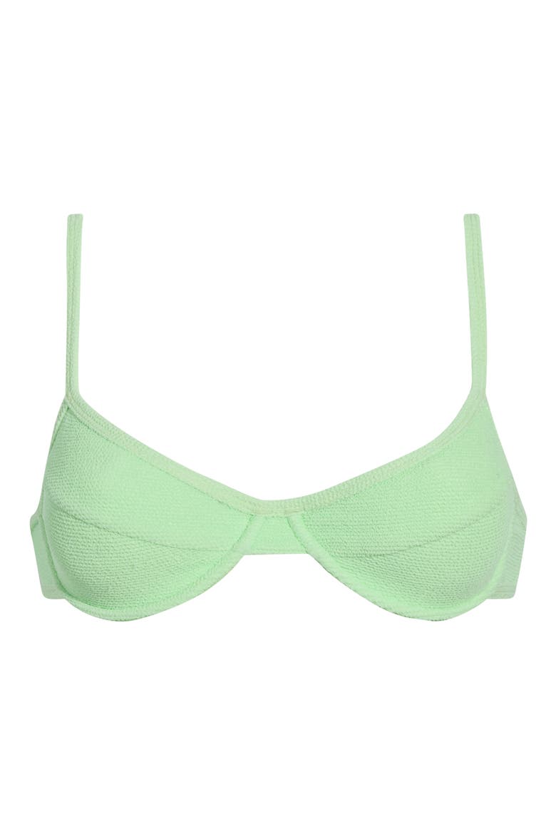 West Coast Underwire Bikini Top, Alternate, color, PARADISE GREEN