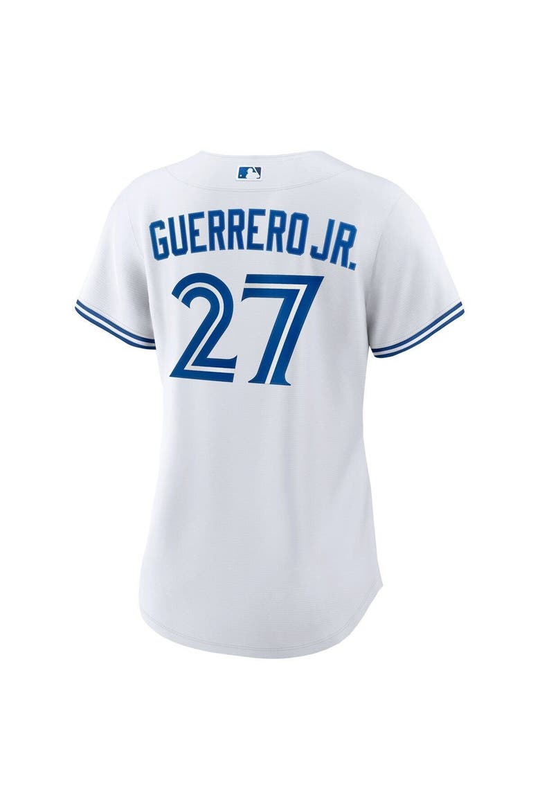 Women's Nike Vladimir Guerrero Jr. White Toronto Blue Jays Home Replica Player Jersey, Alternate, color, White