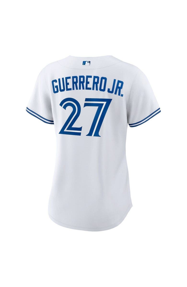 Nike Women's Nike Vladimir Guerrero Jr. White Toronto Blue Jays Home Replica Player Jersey, Alternate, color, 