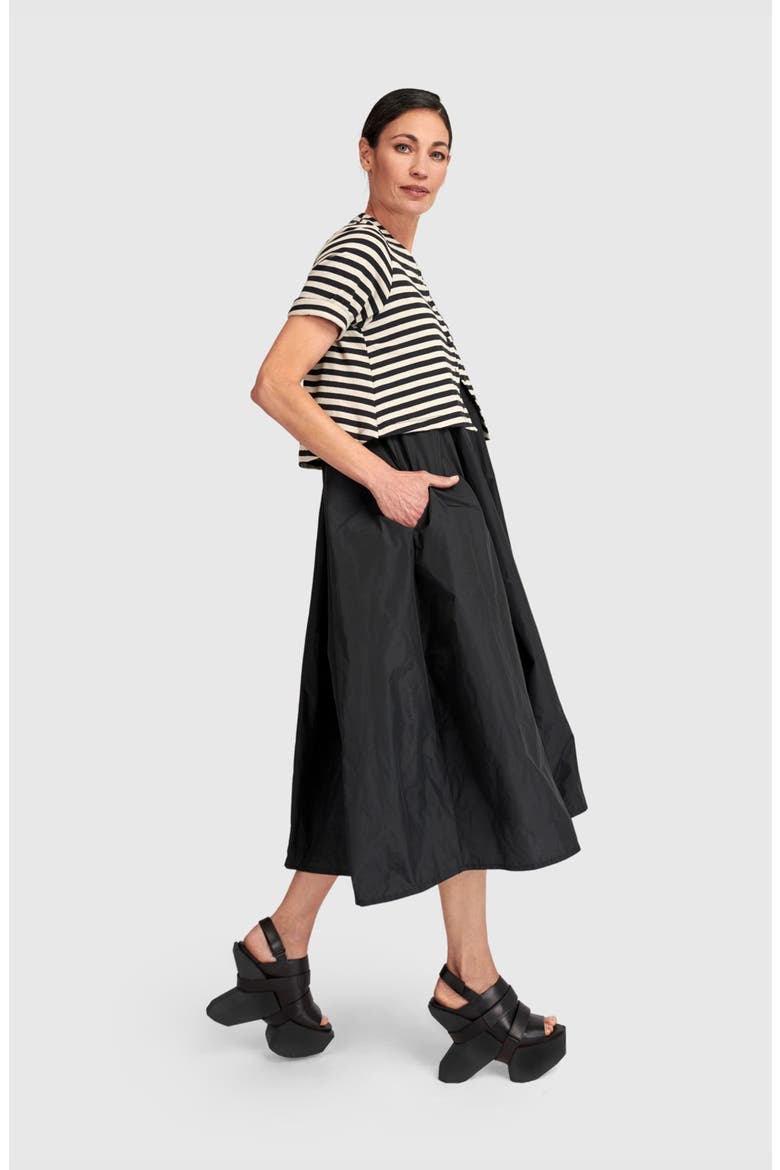 Tiebreaker Dress, Alternate, color, Stripes