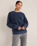 Haven Well Within Faux-Shearling Sweatshirt