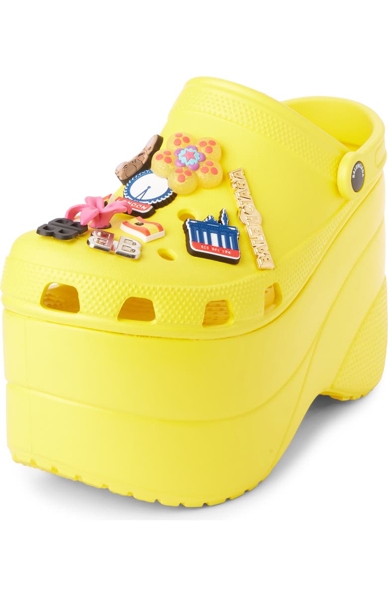 Balenciaga Foam Embellished Platform Clog, Main, color,