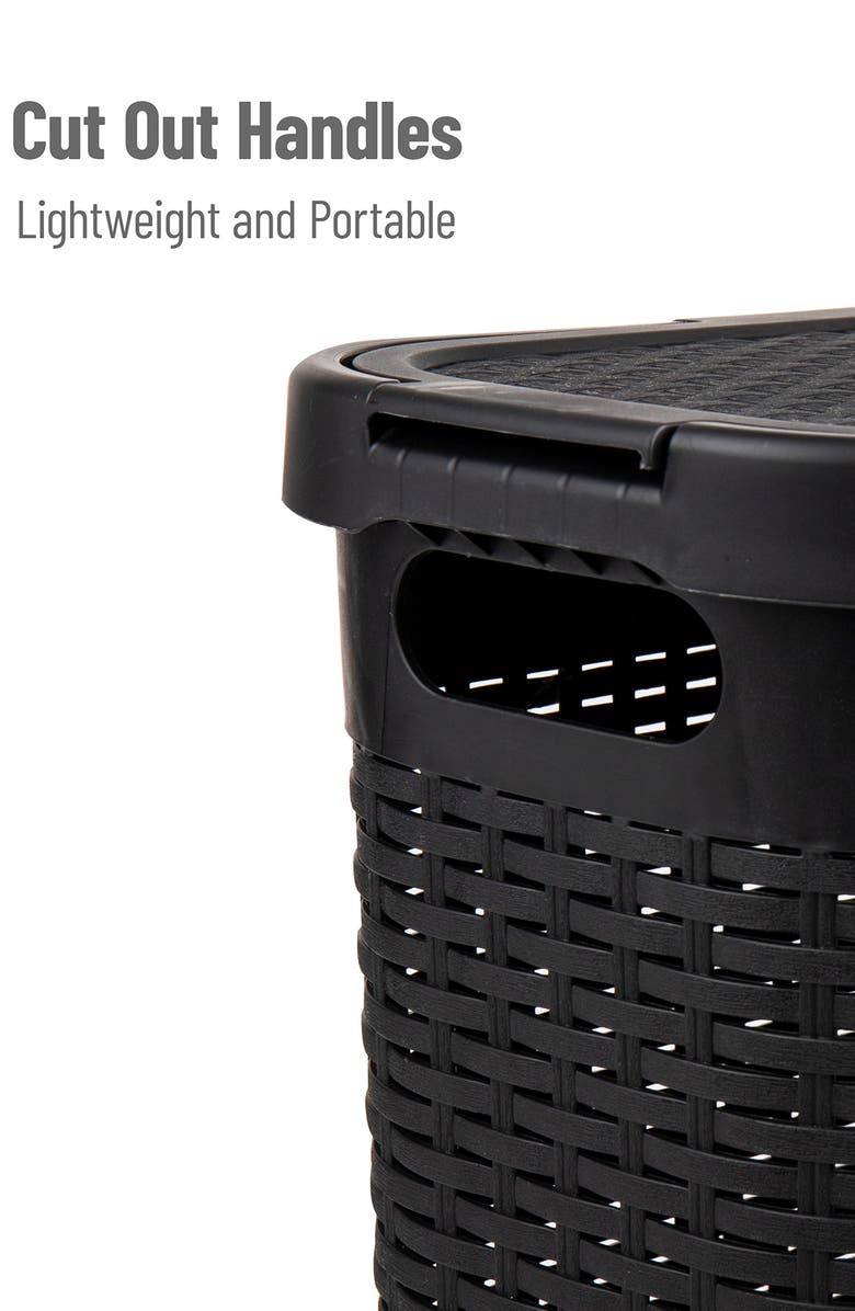 MIND READER Laundry Hamper, Alternate, color, 