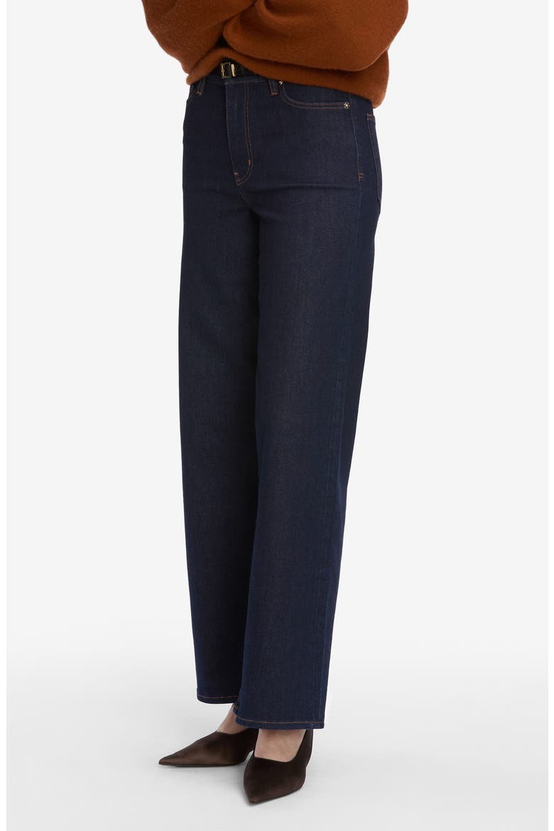 Le Slim Palazzo High Waist Wide Leg Jeans, Alternate, color, RINSE