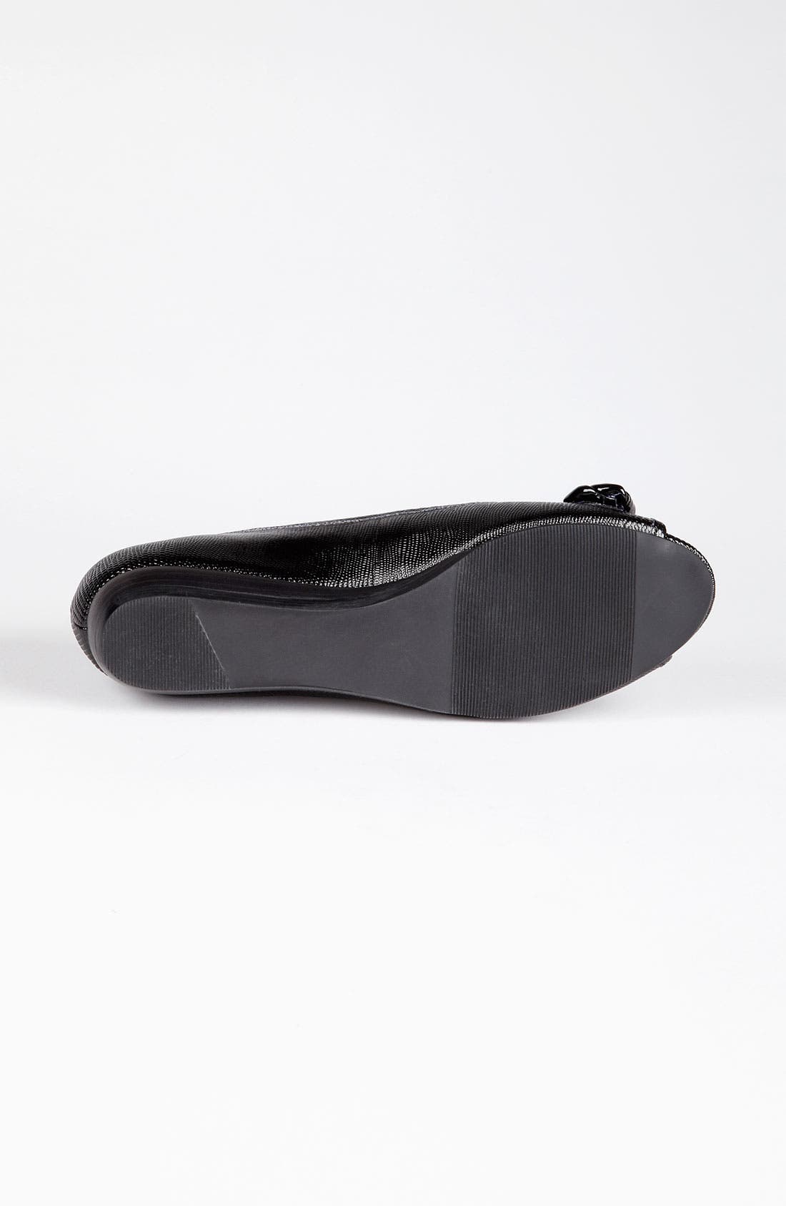 'Tina' Flat, Alternate, color, BLACK
