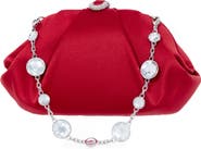 JUDITH LEIBER COUTURE Gemma Satin Clutch