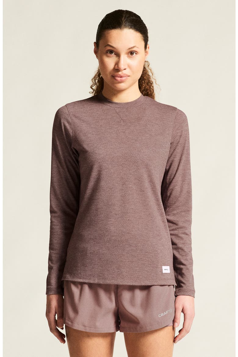 Thermal T-Shirt, Alternate, color, FLINT MELANGE
