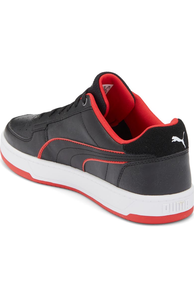 PUMA x Scuderia Ferrari Caven 2.0 Sneaker, Alternate, color, Puma Black/ Rosso Corsa