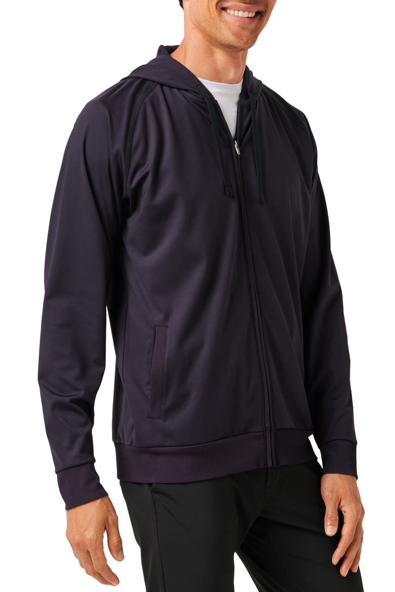 Cloud Track Jacket, Main, color, BLACK