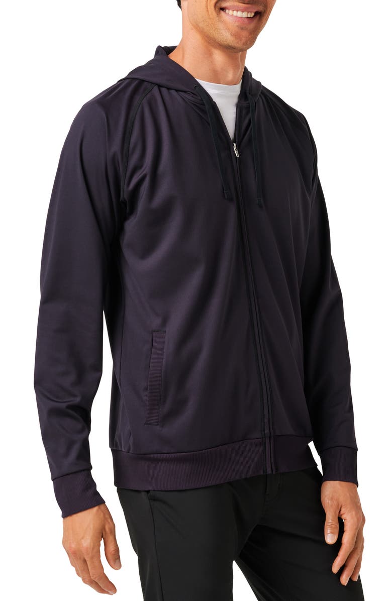 TravisMathew Cloud Track Jacket, Main, color, Black