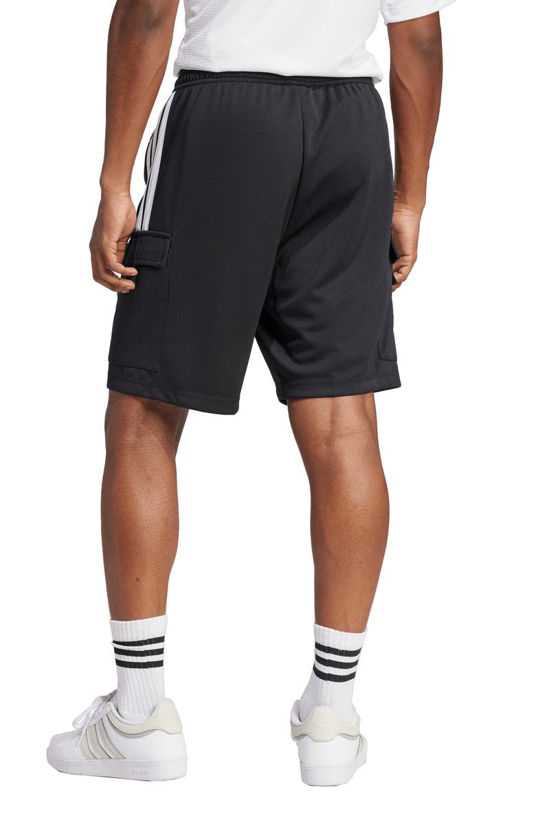 adidas Tiro Cargo Shorts, Alternate, color, Black/ White
