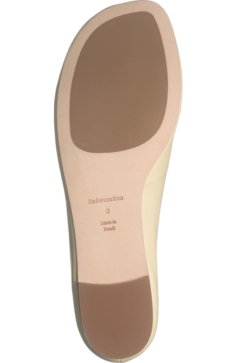Reformation Brenna Ballet Flat, Alternate, color,