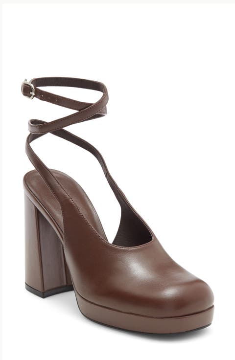 Vivre Ankle Strap Platform Pump (Women)