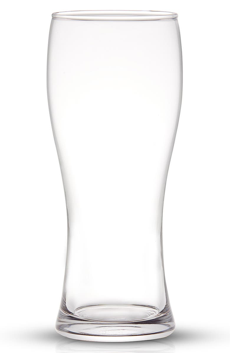 JoyJolt Callen Pilsner Beer Glass - Set of 4, Main, color, Clear