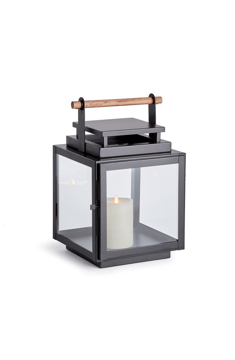 Napa Home & Garden Adwin Outdoor Lantern, Main, color, Black