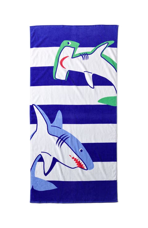Kids Printed Velour Beach Towel