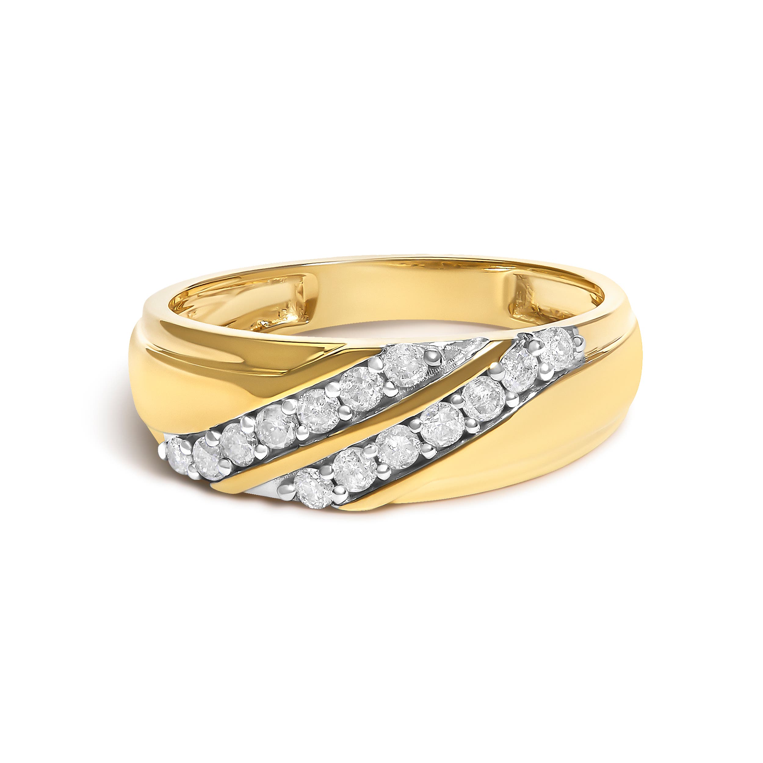 selected Yellow Gold over Silver