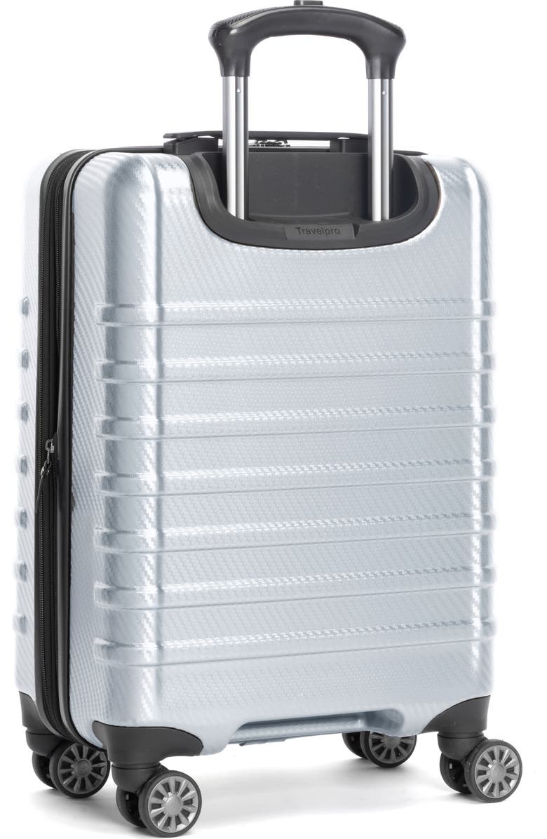 TRAVELPRO Rollmaster<sup>™</sup> Lite 2 20-Inch Expandable Hardside Spinner Luggage, Alternate, color, Silver Carbon Fiber