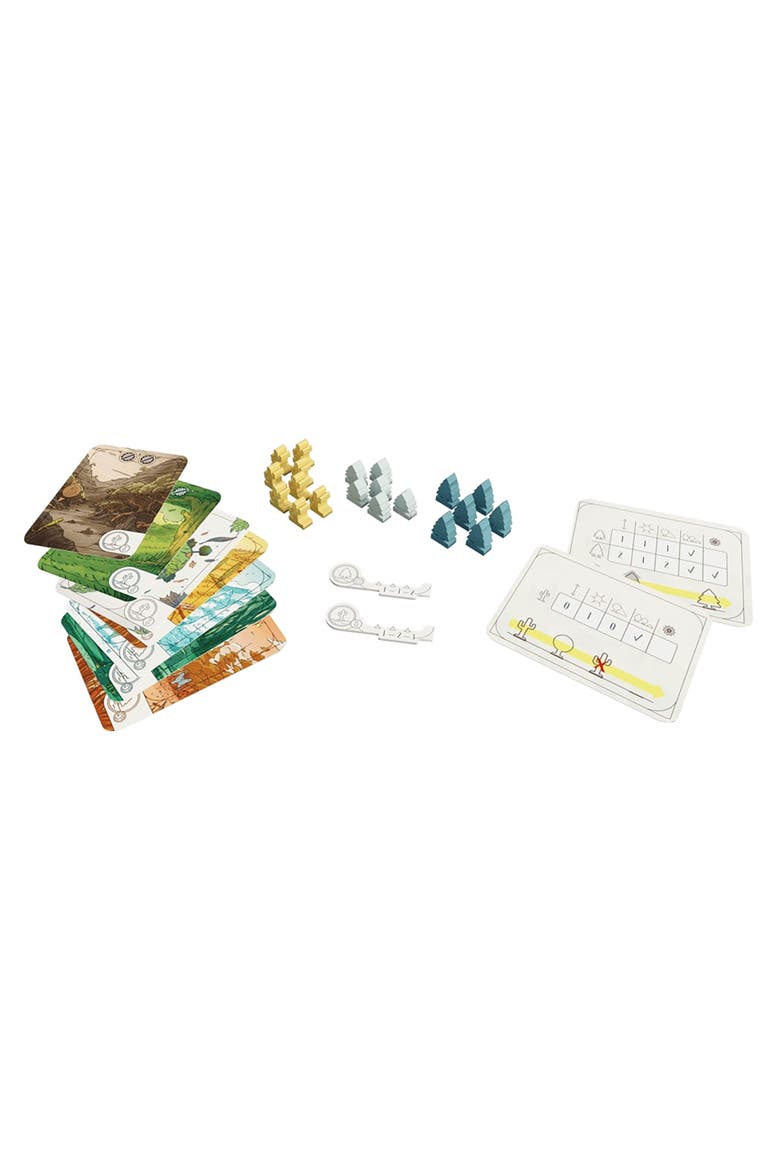 Evergreen Pines & Cacti Expansion for Tree Growing Abstract Strategy Board Game, Alternate, color, Multicolored