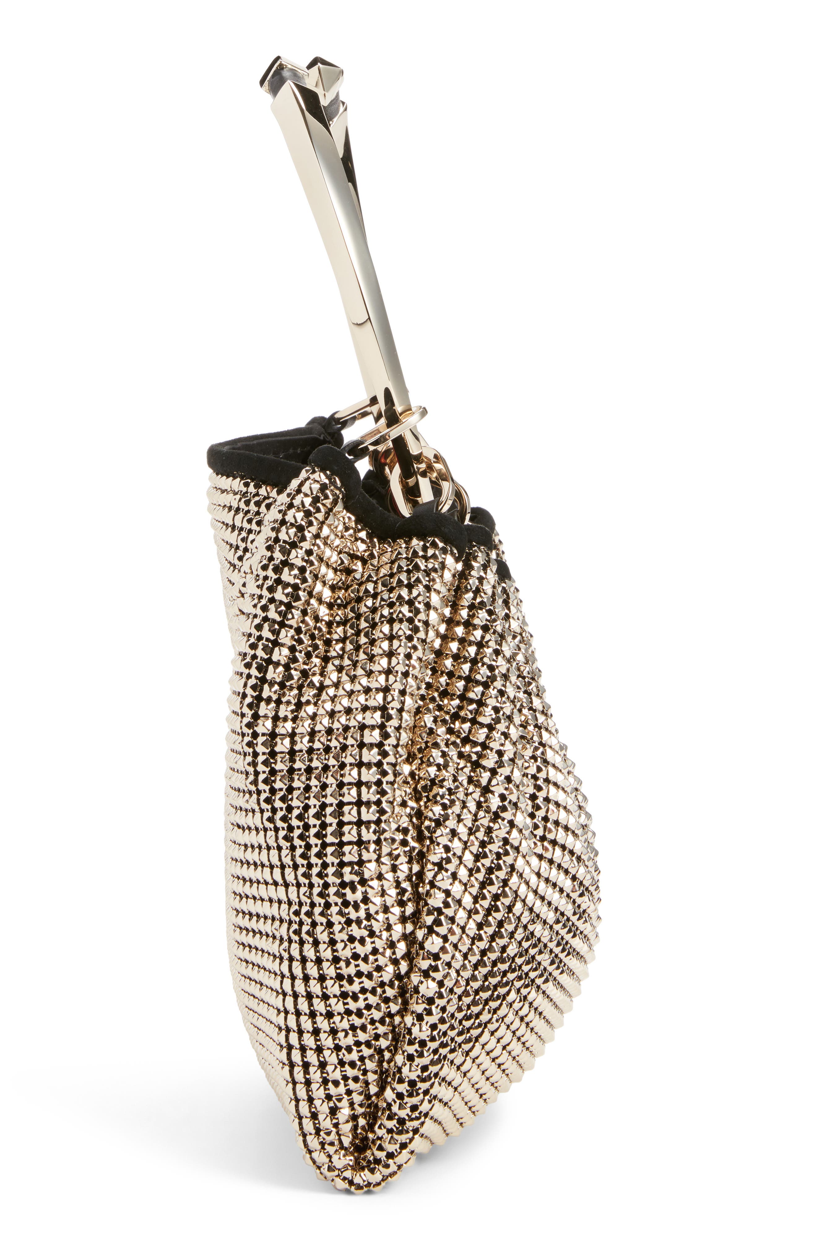 Valentino Garavani Ring Mesh Clutch, Alternate, color, 