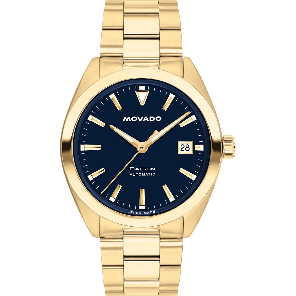 Movado Datron Automatic Bracelet Watch, 39mm