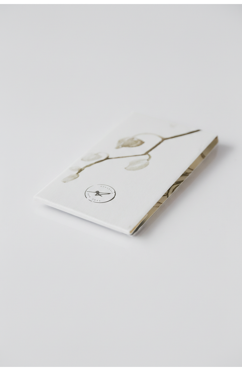 Aerangis Collectible Hand-illustrated Long Stem Matchbooks, Alternate, color, White