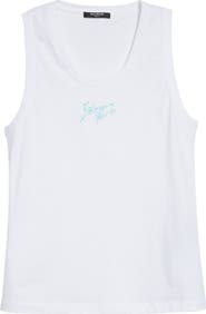 Balmain Paris Jersey Tank