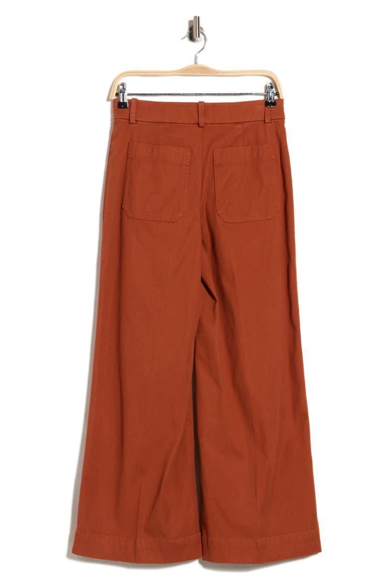 SPANXsupersmooth® Patch Pocket Wide Leg Pants, Alternate, color, SIENNA
