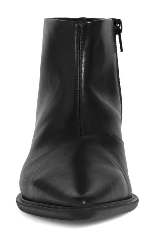Shop Vagabond Shoemakers Cassie Pointed Toe Bootie In Black