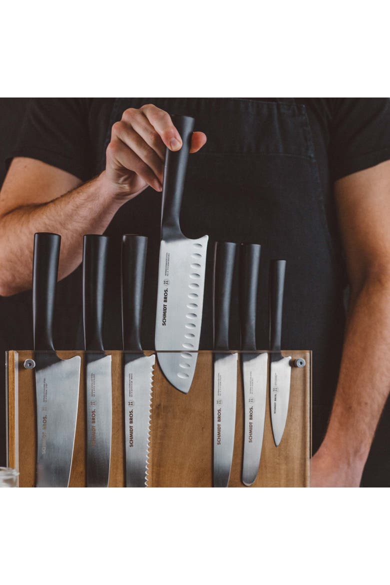 Carbon 6, 15-Piece Knife Block Set, Alternate, color, Black