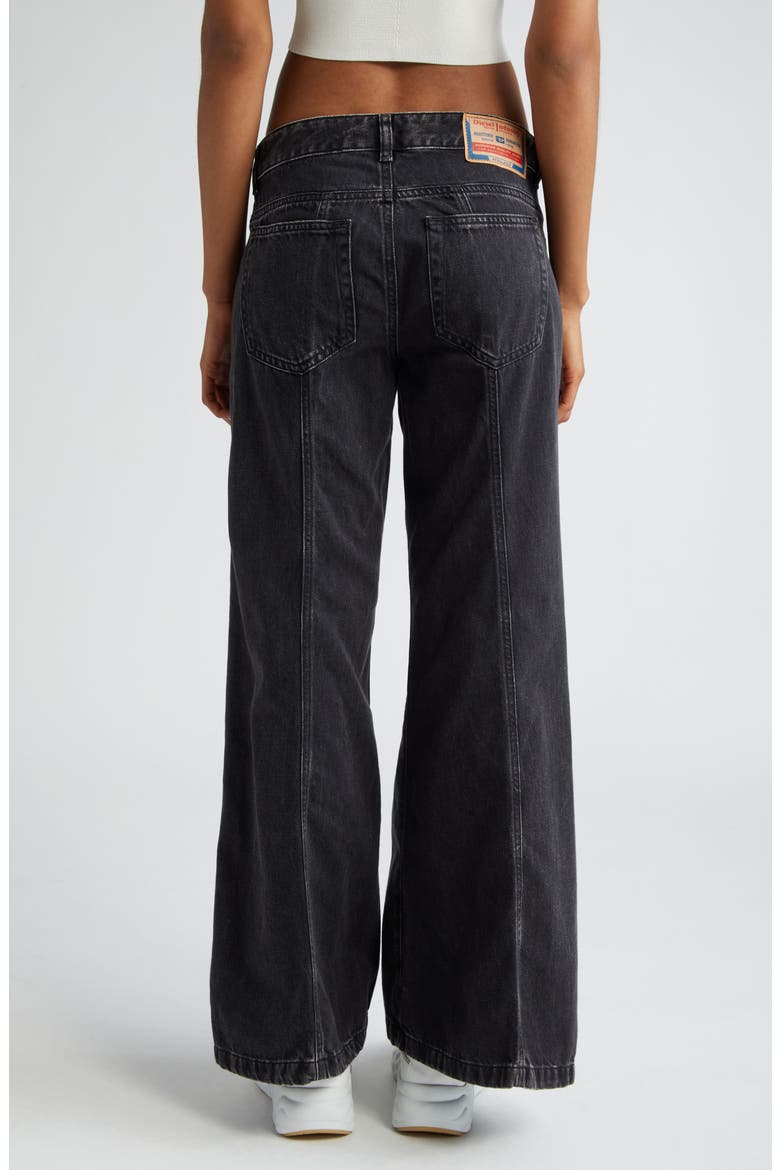 Akii Wide Leg Jeans, Alternate, color, BLACK/DENIM