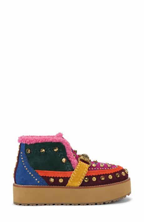 Kurt Geiger London Mansion Cozy Faux Shearling Bootie