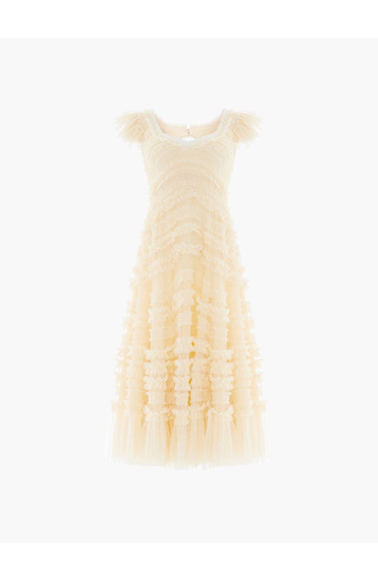 Needle & Thread Amara Backless Dress, Alternate, color, Lemon Sorbet