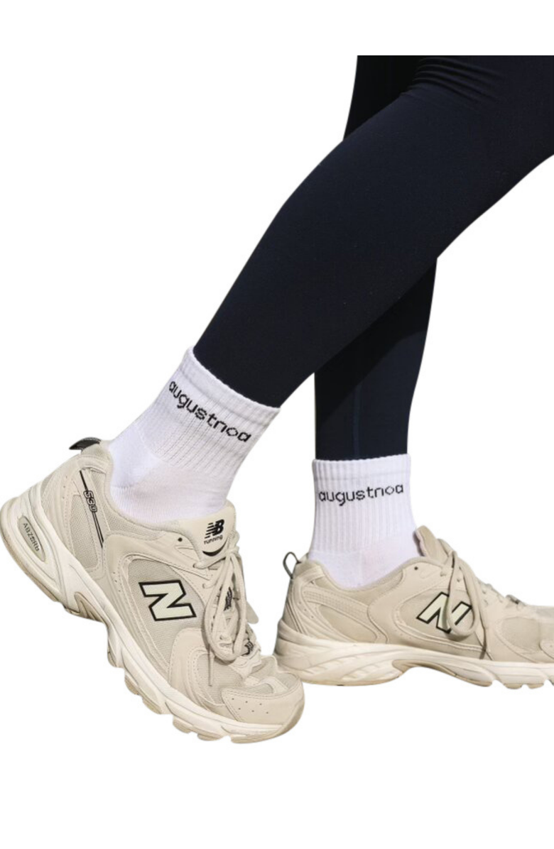 AUGUSTNOA Best Ankle Socks, Alternate, color, White