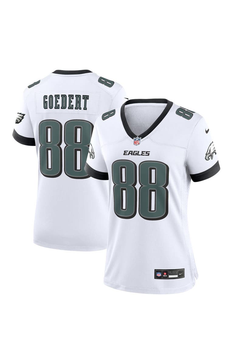 Nike Men's Nike Dallas Goedert White Philadelphia Eagles White Game Jersey, Alternate, color, 
