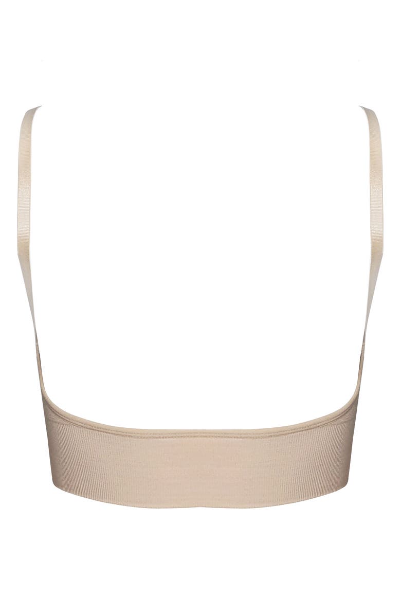 MAGIC Bodyfashion Low Back Bra, Alternate, color, Latte