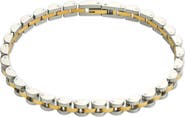 Sterling Forever Dainty Watchband Chain Bracelet