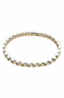 Sterling Forever Dainty Watchband Chain Bracelet