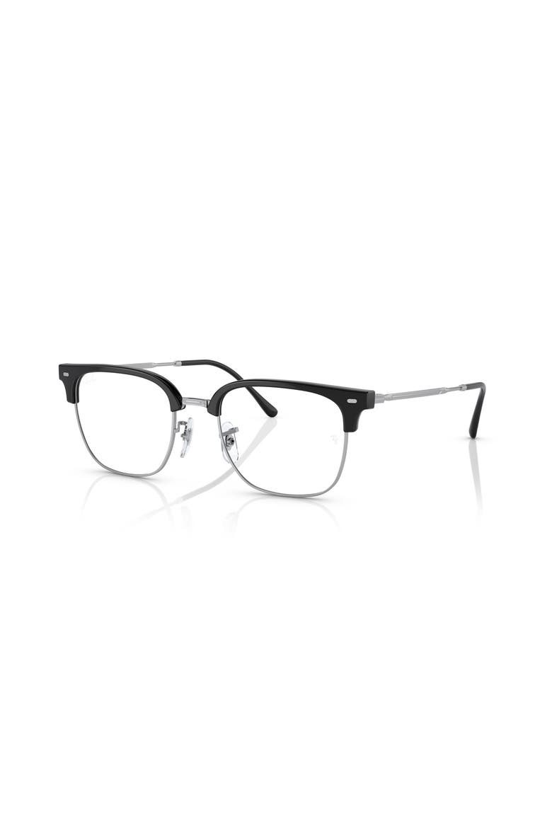 53mm Square optical glasses, Main, color, Black
