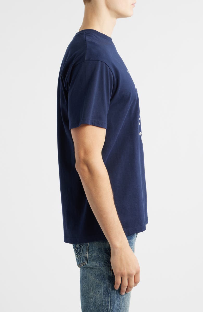 Billionaire Boys Club Gems Cotton Graphic T-Shirt, Alternate, color, Navy Blazer