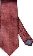 Eton Micro Geometric Silk Tie