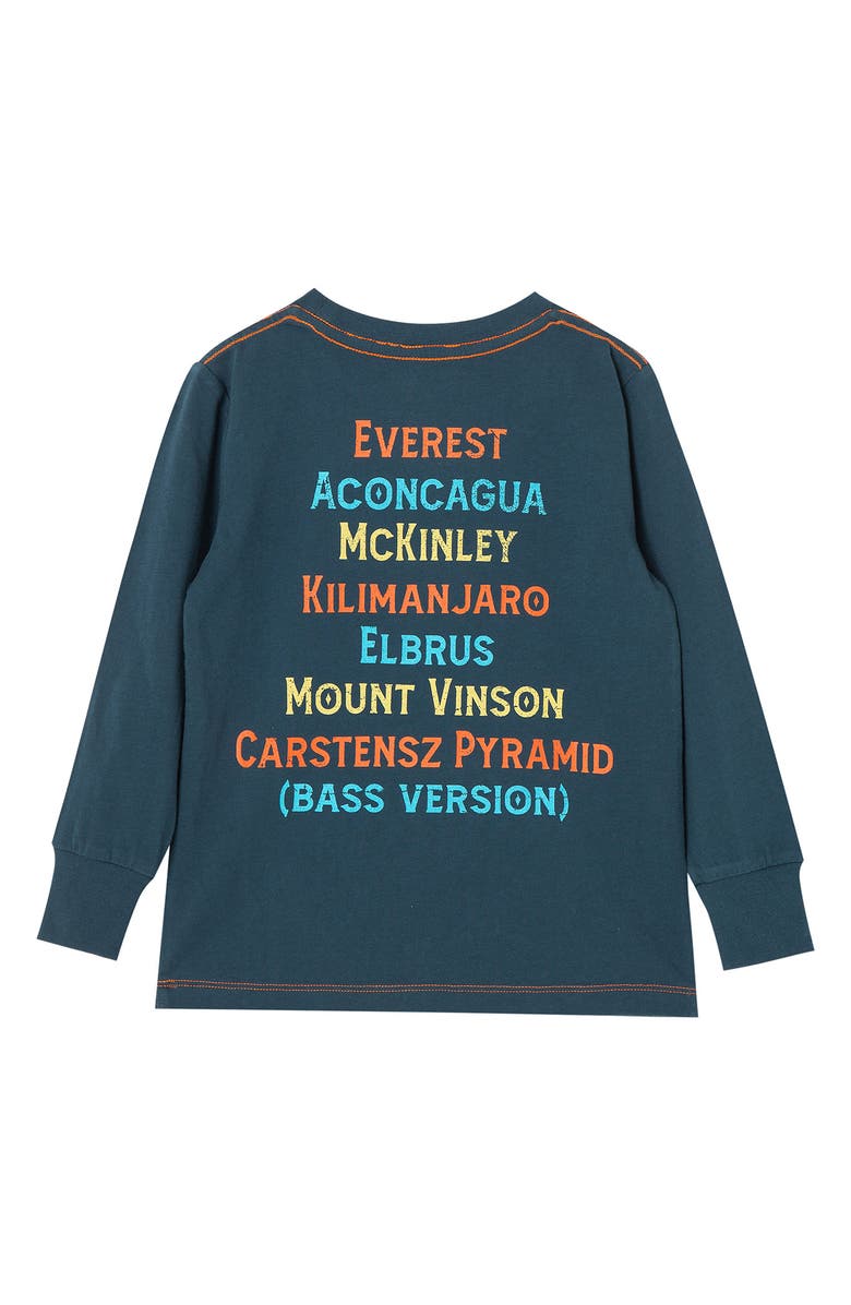 Peek Aren't You Curious Kids' Seven Summits Long Sleeve Graphic Tee, Alternate, color, 